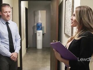 Blindfolded Stepmom Mistakes Stepson For Lover Then Shares Him - Codey Steele, Elias Cash, Andi Avalon