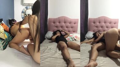 LATIN LESBIAN SEX: THEY PASSIONATELY FUCK EACH OTHER'S PUSSIES