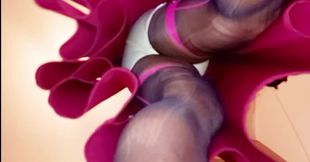 BlueGirl70 Upskirt Ripped Stockings