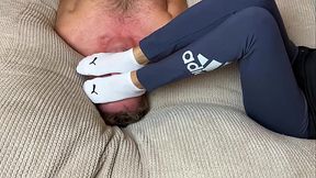 My Human Foot Rest For The Night (Part 1 - White Socks) *** Chilling Series