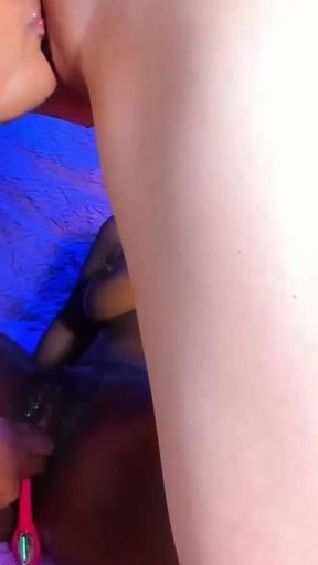 Sitting on Her Face While She Spreads My Buttocks with Her Hands - Double Pleasure