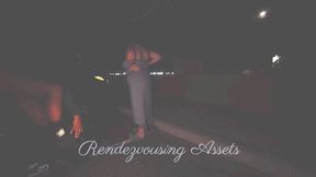 Dark Parking Lot Public Sex with the Shiesty Mask on!