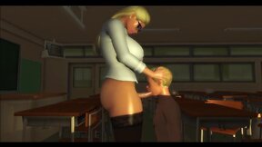 Beautiful Teacher Loves His Student Passionately