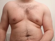 Just a quick cum in the bathroom