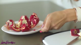 Naughty Lesbians Milana Ricci And Sonia Sparrow Lick Pussies