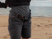 Exhibitionist Wife Flashing Strangers At The Beach