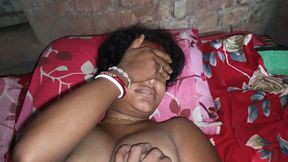 Indian Desi village stepmommy gave her husband to her relative.