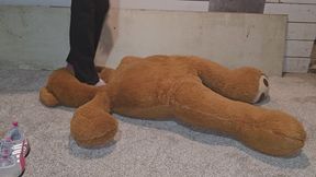 Chrissy big stuffy trample in grey socks
