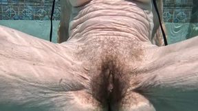 Overunderwater Pool Shots and a Long, Slow-mo Outdoor Shower