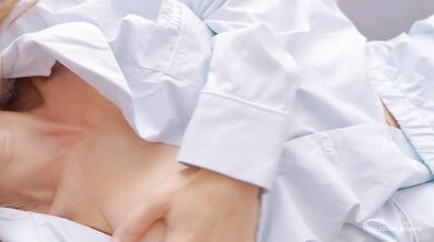 Stepbro fucked his stepsister and cum in her tight pussy after she masturbated and cummed sweetly