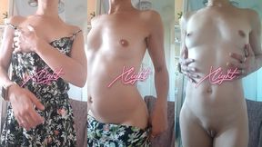 par cette chaleur je prefere etre toute nue