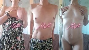 par cette chaleur je prefere etre toute nue