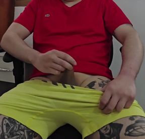 Horny Man Masturbates