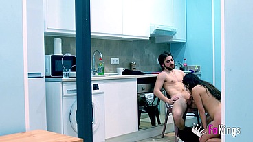 "So, wanna fuck me??" She's clear and sure about banging a guy!