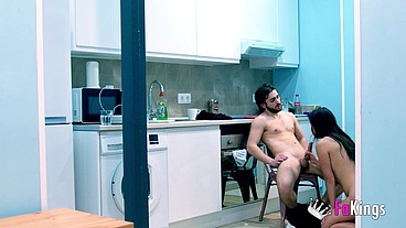 "So, wanna fuck me??" She's clear and sure about banging a guy!