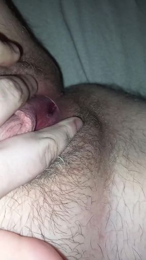 Watch My Transboy Pussy Get Played with