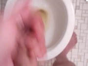 Transgirl Pissing Horny AF Hot and Frustrated