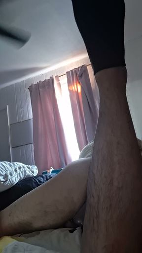 Bondage with my fat cock