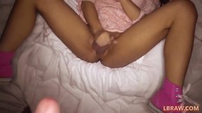 Teeny tgirl yo pounded condomless