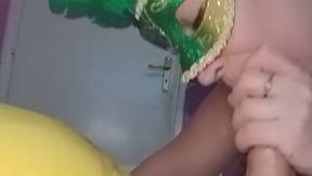 Crazy Birthday Fuckfest with Stepmom and Power Rangers Theme