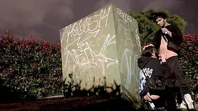 Me Follo A Mi Hermanastra En La Calle Por La Noche Sin Que Nadie Nos Vea - Exloverx - Neferet Exposito