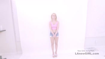 Seduced by Desire: Blonde Teen (18+)'s Intimate Audition