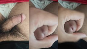 solo masturbation & tasting my own cum – hot solo fun