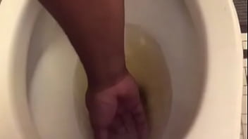 My str8 roommate&lsquo_s piss and cum.