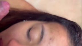 My wife's innocent friend becomes addicted to semen