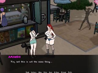 Longing City - Gameplay - Roleplay - Amanda Works in Bar and Gets In nature's garb Herself