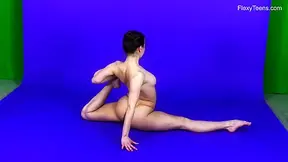 Russian Brunette Big Tits Gymnast Is Out Of This World