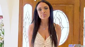 Busty French In Brunette Pov French Style With Busty Hotmom At