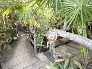 VLOG TULUM - Risky bang on the terrace of my hotel room