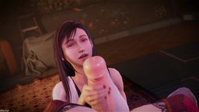 Scarlet on Tifa Sideways (She Keeps On Going After Orgasm)