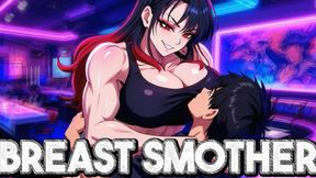 Breath Control Domination - Rika Smothers Your With Her Voluptuous Breasts
