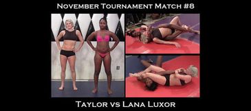 Lana Luxor vs Taylor: Competitive Female Wrestling (Nov 2017)