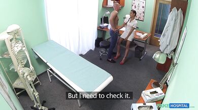 Sexy Nurse Suggest Sex is the Best Way to Gain Muscle - Fake Hospital