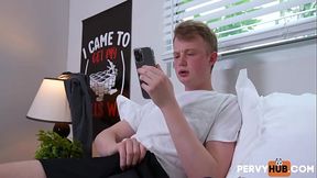 Stepmom enjoys hot threesome with lucky guys