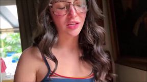 Step Dad Jerks Off With Step Daughter's Ass - Jane Wilde - Anal Therapy - Alex Adams