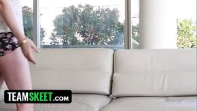TeenPies - Teen (Delilah Blue) Gets Creampied By Her StepMom'_s BF