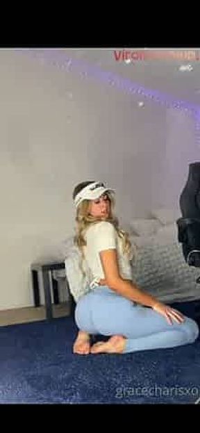 Golfing Grace gets her Titties Out