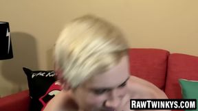 RawTwinkys.com - Petite twink welcomes blond stepbrother with cumshot