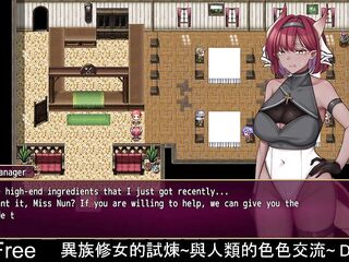 The Trial of an Alien Nun ~Sexy Interaction with Humans~ Demo (Free Steam Demo Game) RPG, Casual, JRPG, Exploration, 2D, Anime, Hentai, Nsfw