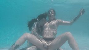 Underwater Lesbians 2 - Vanessa Vega & Charlotte Sartre Swimming Girl Girl Pussy Eating Finger Fucking Wet Look HDMP4