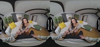 Intimate VR Experience: Watch Your Neighbor with the Stunning Vanessa Sky - POV Adventure