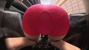 MARTINA's sexy buttocks POV humiliation and flattening C4SGIANTESS26