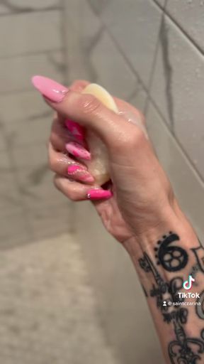 Hot, soapy, WET, and ready to play!