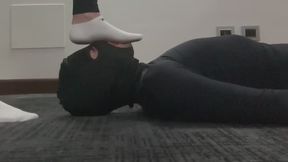 Bianca Owns Her FootStool