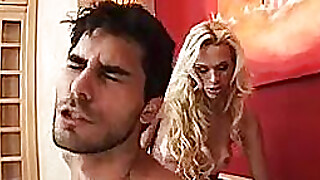 Dirty Latina gets shared between a shemale and a stud