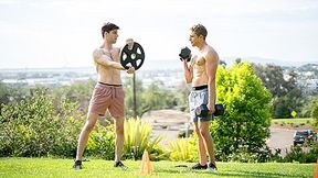 Kieran & Angelo Scene Poster on seancody with Kieran, Angelo